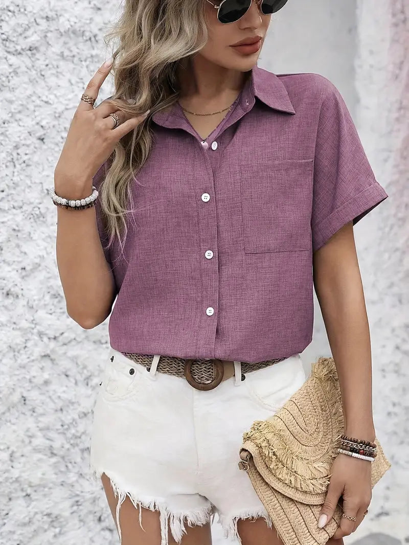 ARMATEESA - POLISHED SHORT SLEEVE UTILITY SHIRT