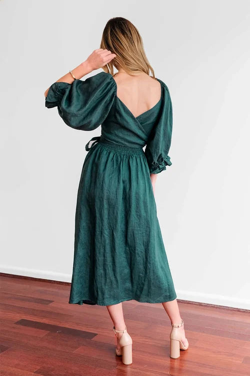 EVERLEIGH - ELEGANT LANTERN DRESS