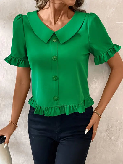 CRISTIANA - SOPHISTICATED DAILY BLOUSE