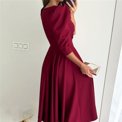 GOLA - WAIST-SLIMMING MIDI DRESS STYLE