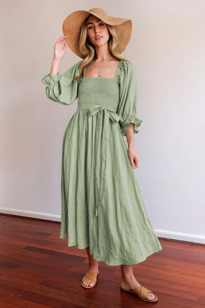 EVERLEIGH - ELEGANT LANTERN DRESS