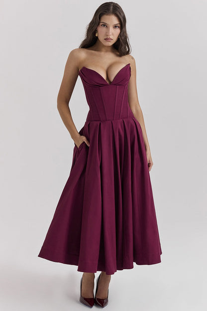 BETHY - CLASSIC BLACK PARTY DRESS