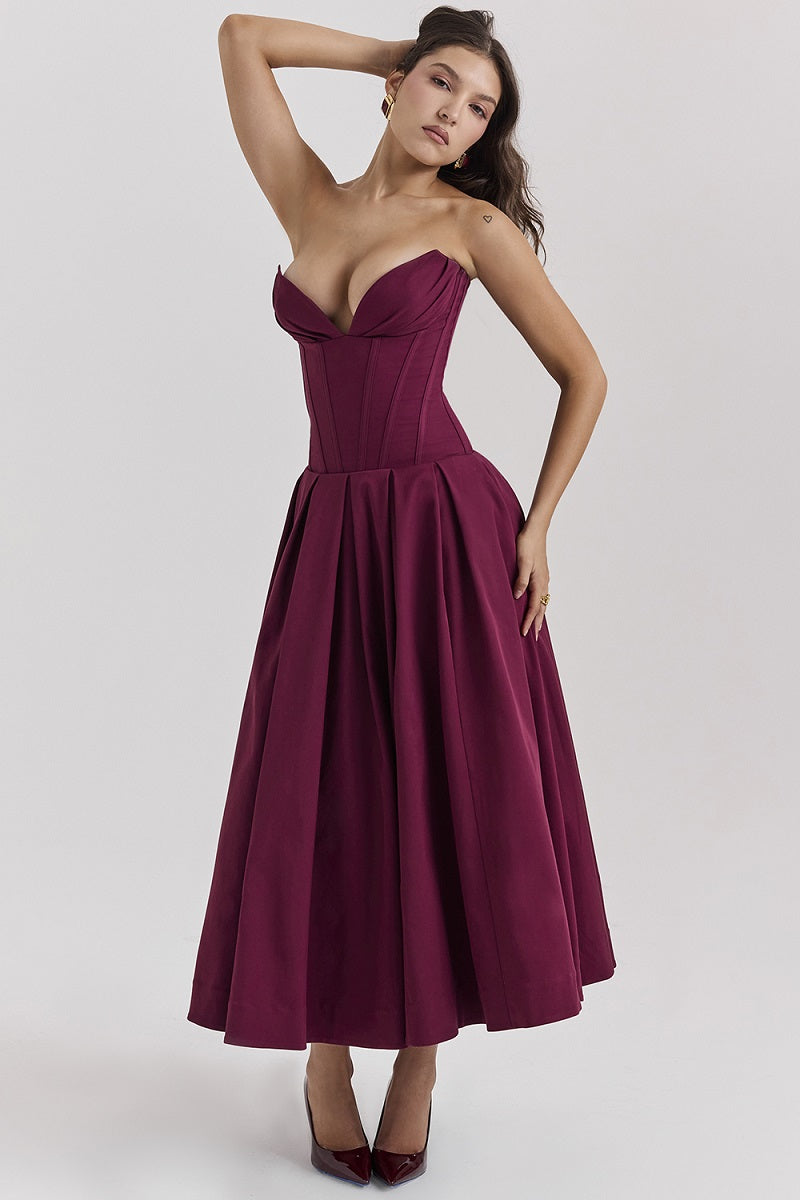BETHY - CLASSIC BLACK PARTY DRESS