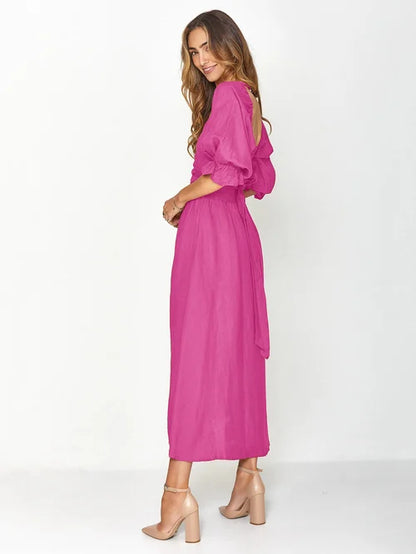EVERLEIGH - ELEGANT LANTERN DRESS