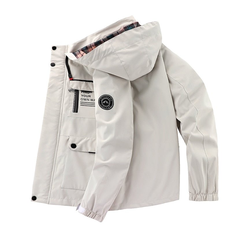 Cole Outdoor Jacket - Windproof and Waterproof Protection