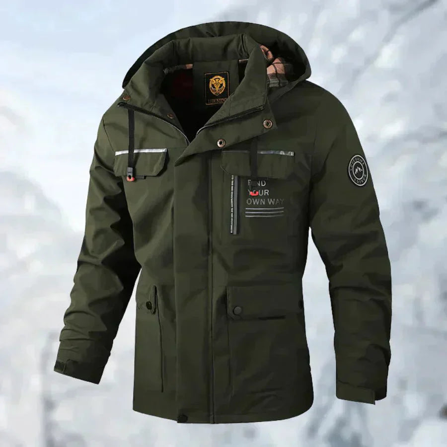Cole Outdoor Jacket - Windproof and Waterproof Protection