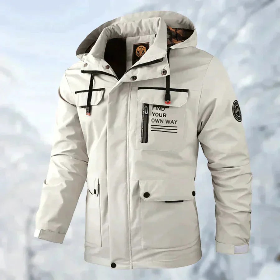 Cole Outdoor Jacket - Windproof and Waterproof Protection