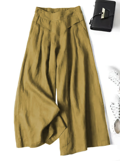 Bella™ - Comfortable Wide-Leg Capri Pants