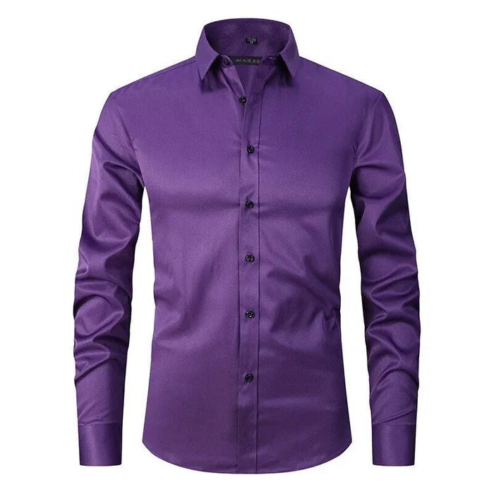 JASON - WRINKLE FREE LONGSLEEVES POLO
