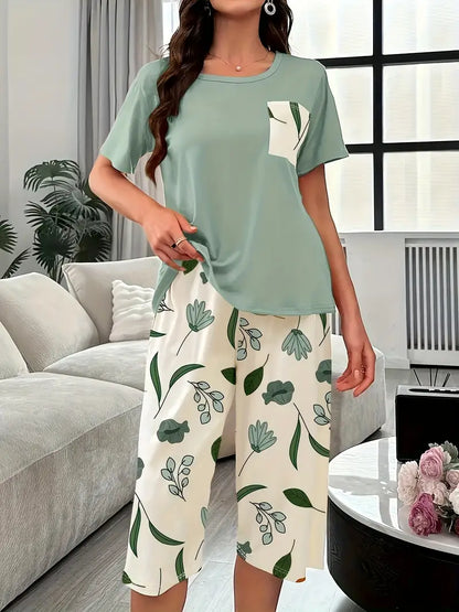 PRINCESSLEA - COZY FLORAL RELAXATION WEAR SET