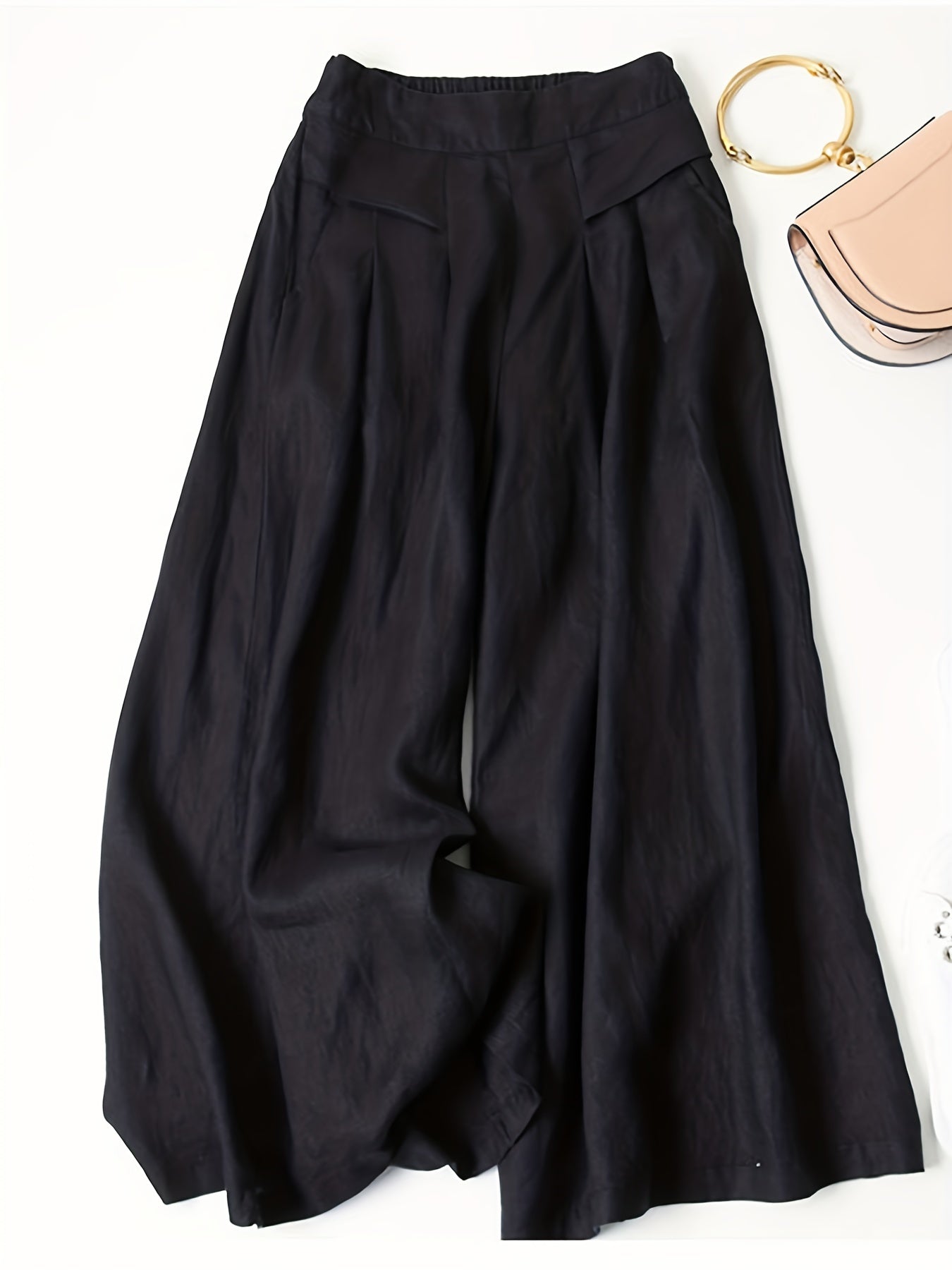Bella™ - Comfortable Wide-Leg Capri Pants