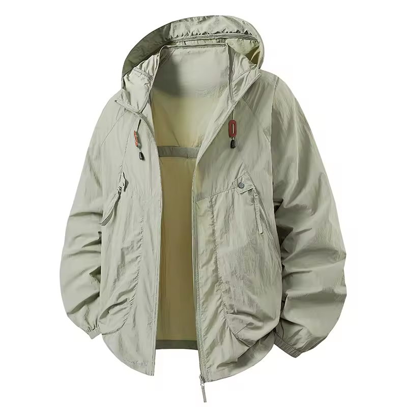 COLE - WINDBLOCKER HOODED RAIN COAT