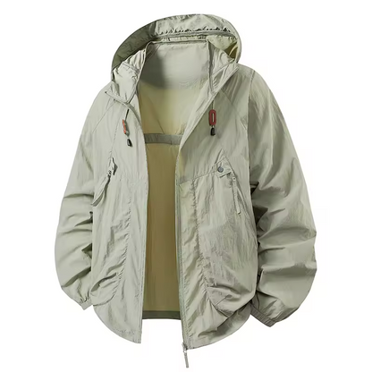 COLE - WINDBLOCKER HOODED RAIN COAT