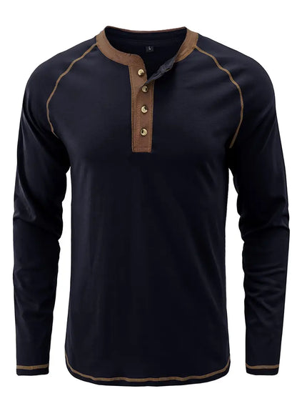 ACE - ICONIC BUTTON PLACKET KNIT TOP