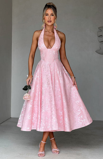ALMIRA - SWEETHEART VINTAGE MIDI DRESS