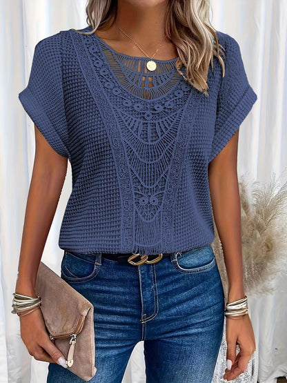 SUZI - EXQUISITELY CRAFTED KNIT TOP