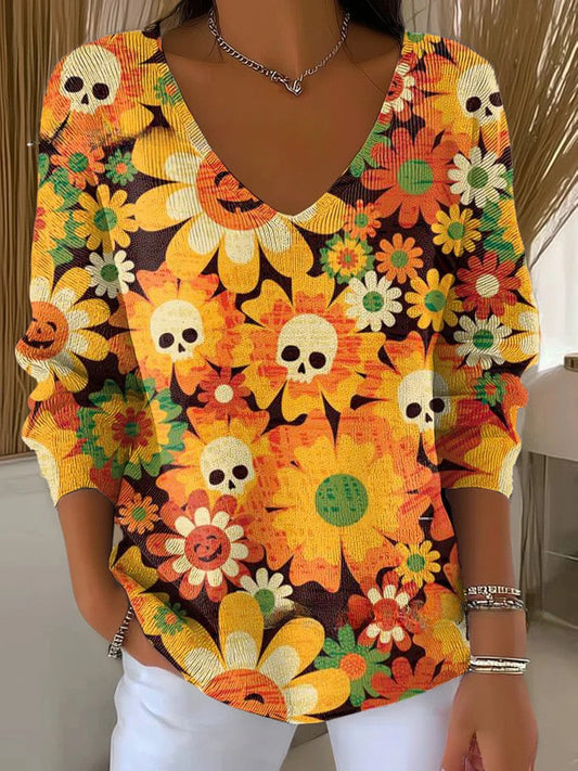 Beatrice – Pullover with V-Neck
