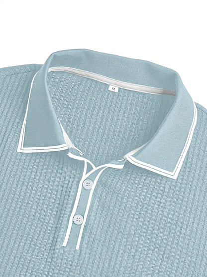 Emilio™ - Men's Custom Ribbed Polo