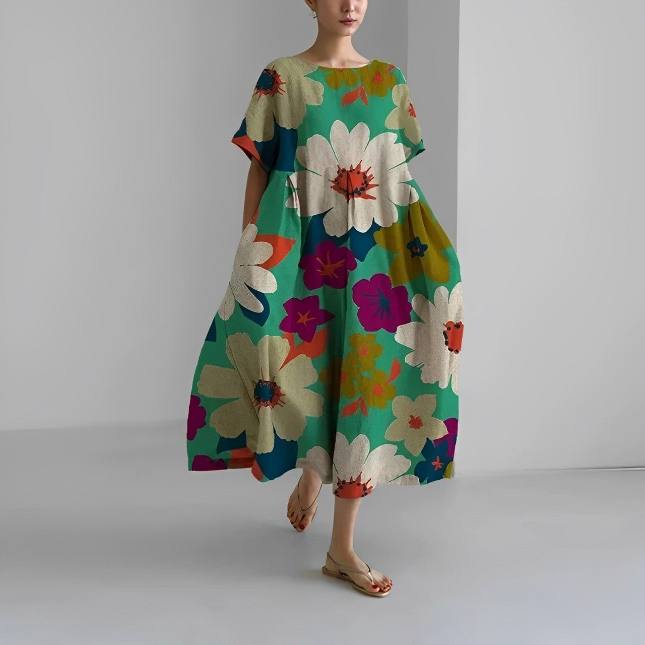 Amalia™ - Women's Beautiful Floral Dress