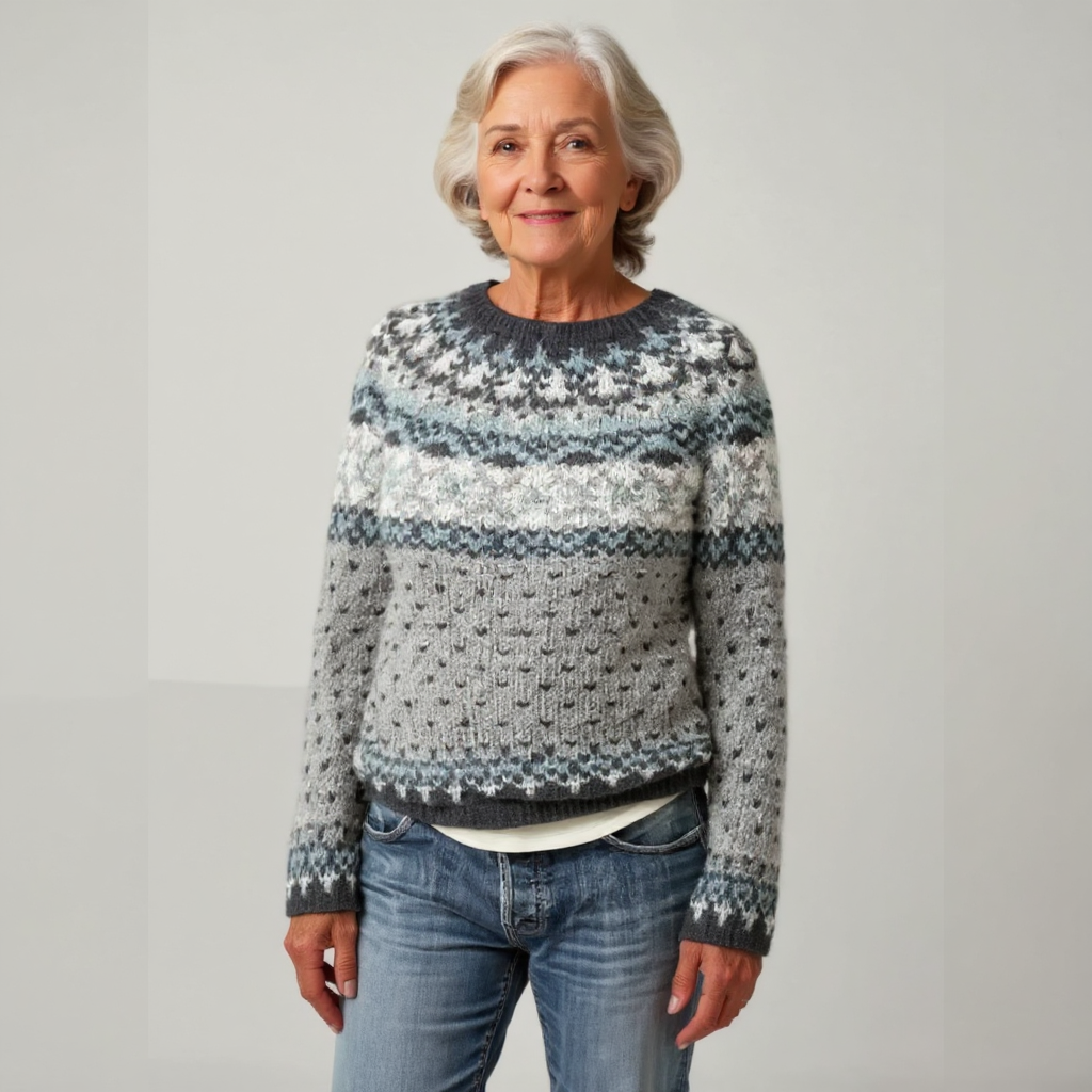 Amelia | Vintage Handcrafted Icelandic Jumper