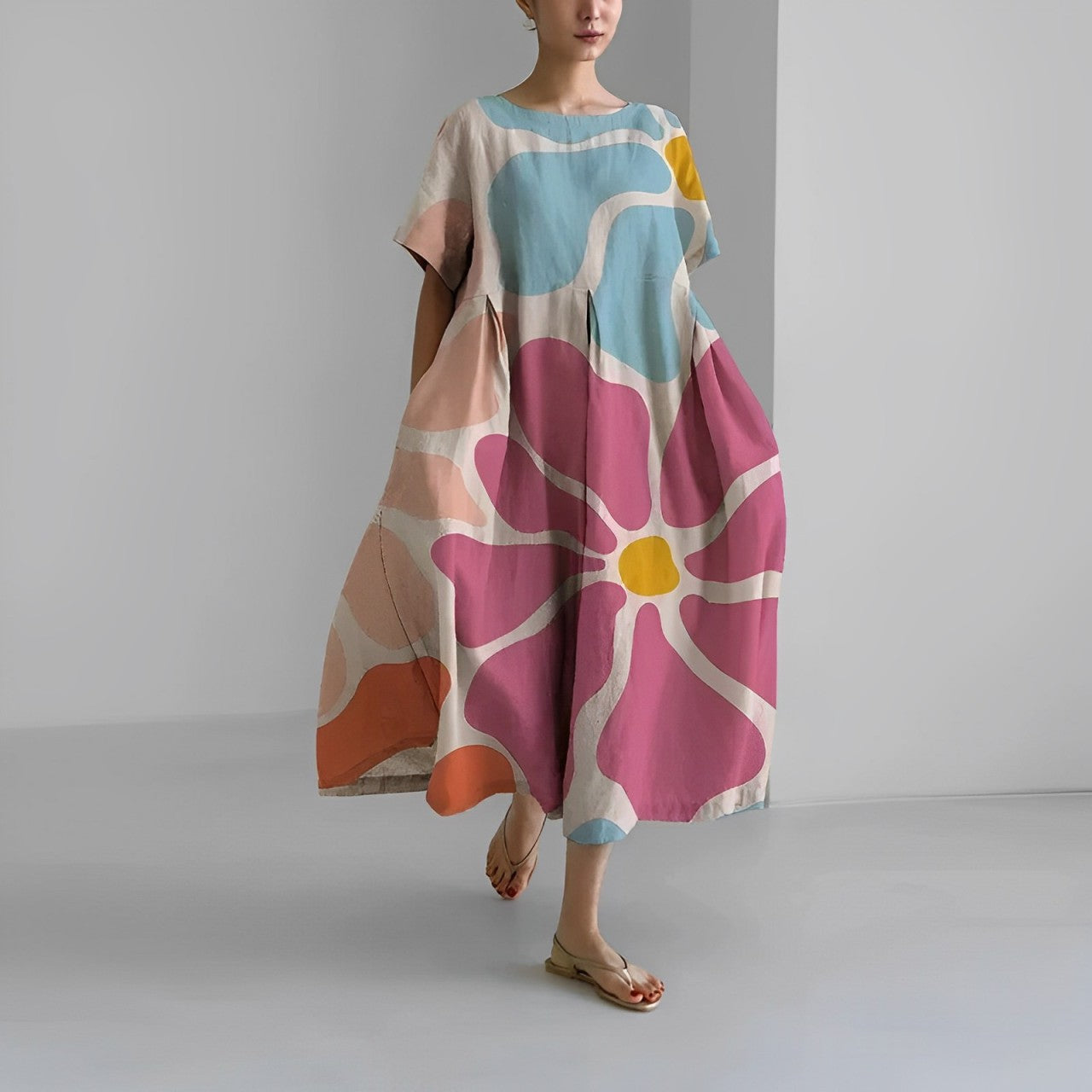 Amalia™ - Women's Beautiful Floral Dress