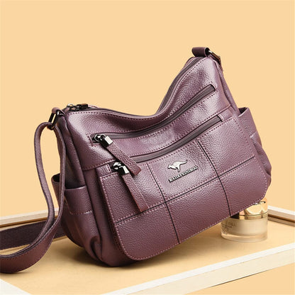 Evangeline - Designer Multi-Layer Crossbody Shoulder Bag