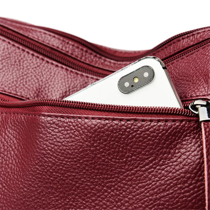 Evangeline - Designer Multi-Layer Crossbody Shoulder Bag