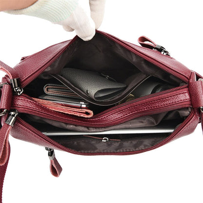 Evangeline - Designer Multi-Layer Crossbody Shoulder Bag