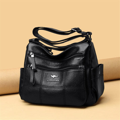 Evangeline - Designer Multi-Layer Crossbody Shoulder Bag