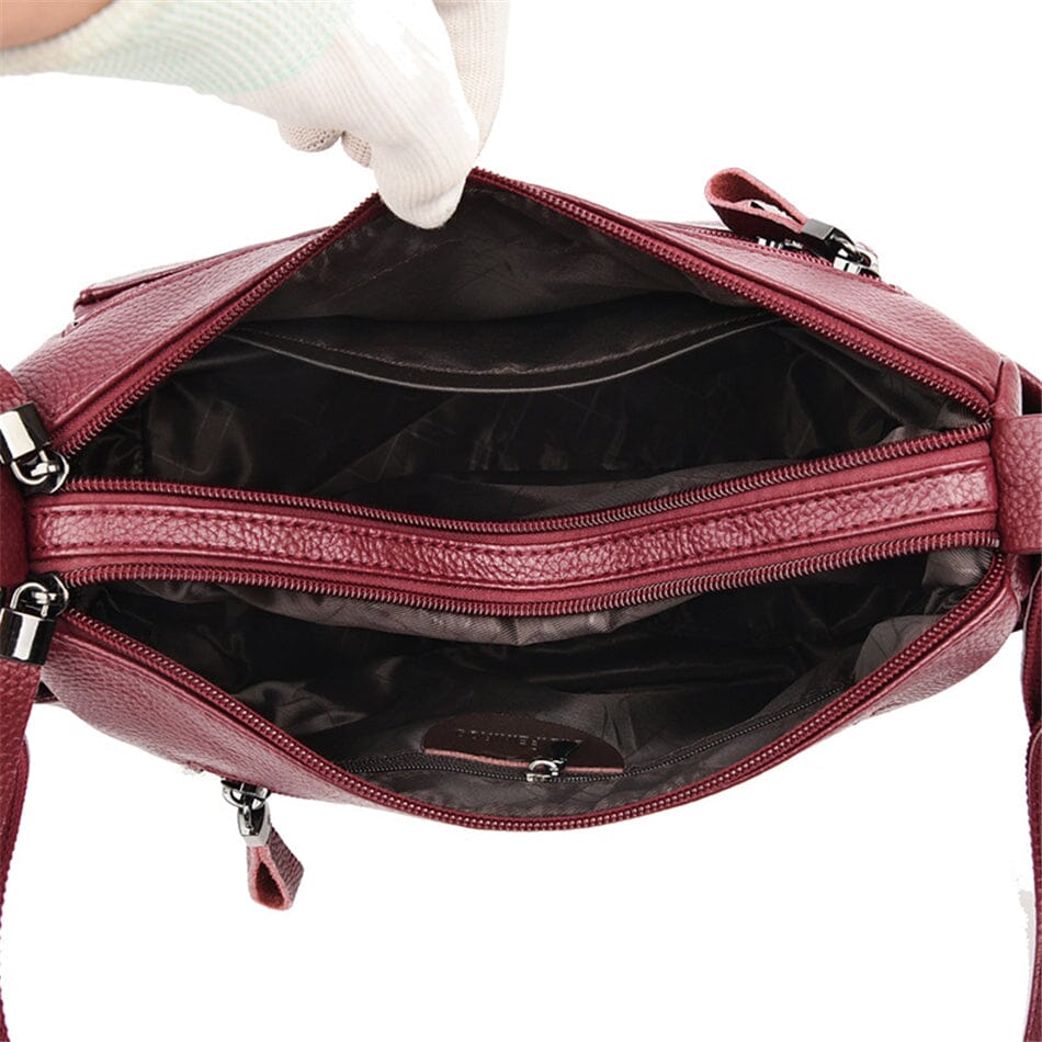 Evangeline - Designer Multi-Layer Crossbody Shoulder Bag