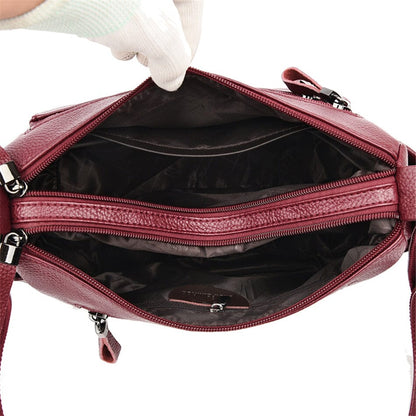 Evangeline - Designer Multi-Layer Crossbody Shoulder Bag