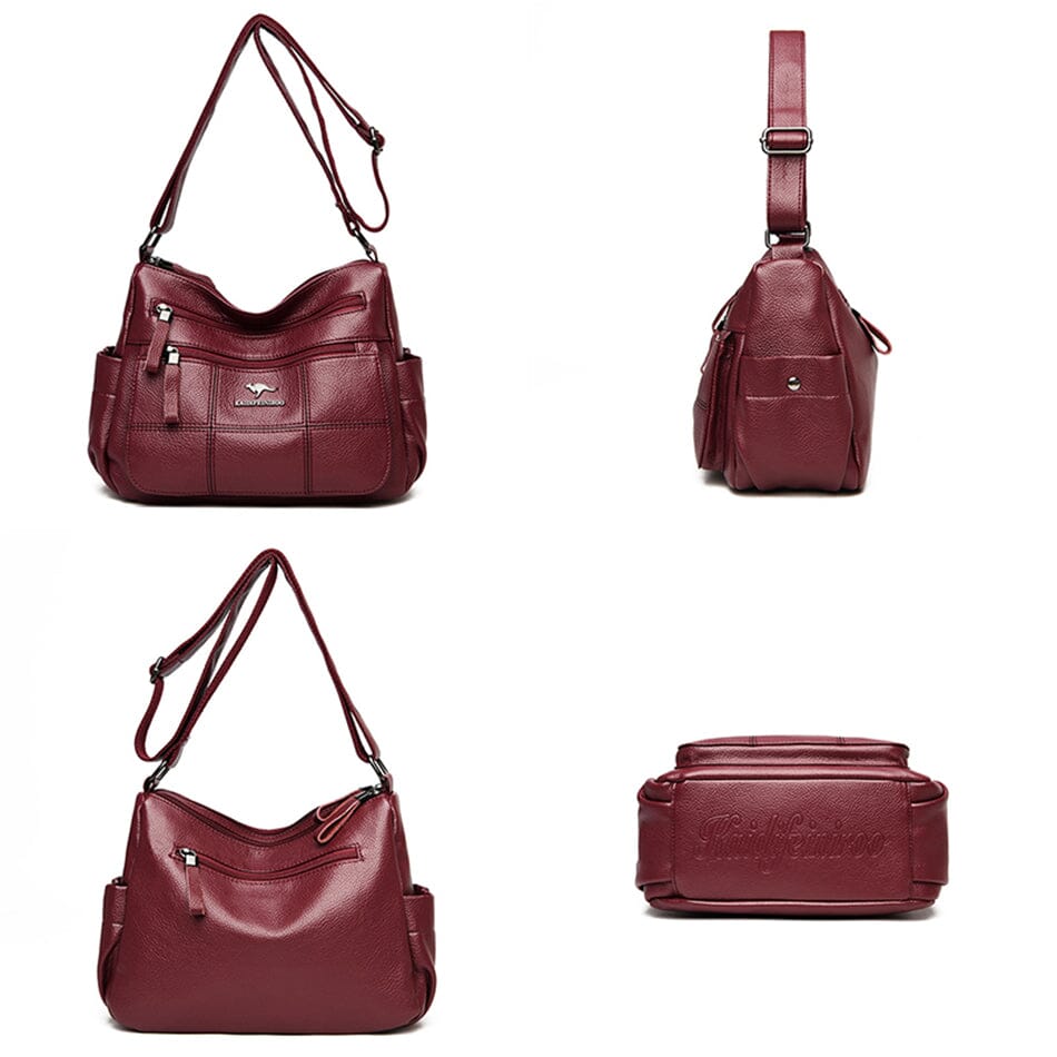 Evangeline - Designer Multi-Layer Crossbody Shoulder Bag