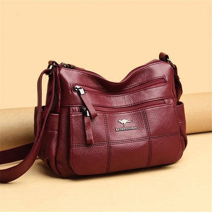 Evangeline - Designer Multi-Layer Crossbody Shoulder Bag