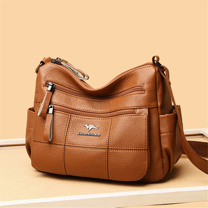 Evangeline - Designer Multi-Layer Crossbody Shoulder Bag