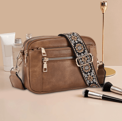 Fifer - Adjustable Colorful Strap Crossbody Bag