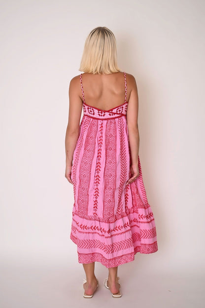 BOWIE - BOHEMIAN CHARM MAXI DRESS