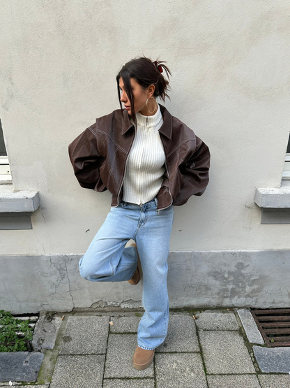 NALIYAH - OVERSIZED COLORBLOCK WINDBREAKER JACKET