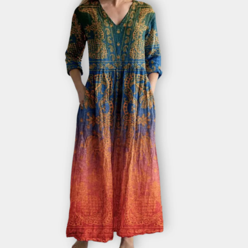 Ferlene - Boho Maxi Dress