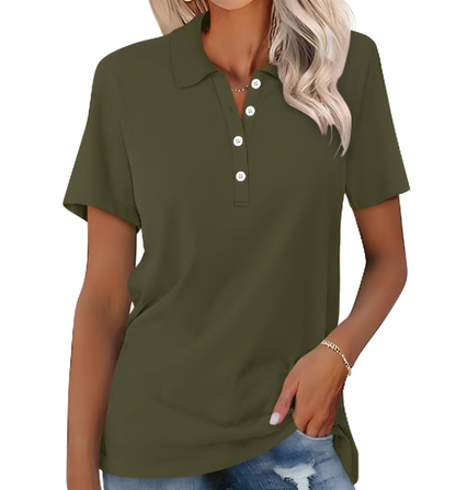 Aksana™ - COMFORTABLE WOMEN'S POLO SHIRT WITH SOFT FABRIC