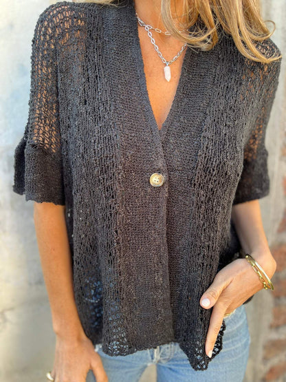 Barbara™ | Elegant Textured Top