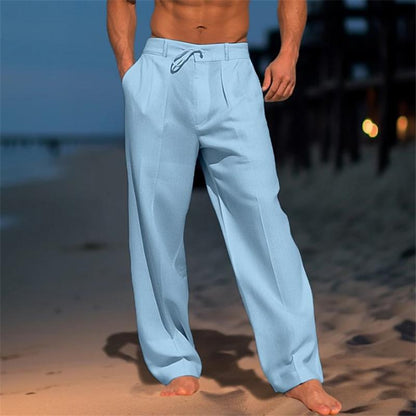 BILL - LINEN PLAIN PANTS