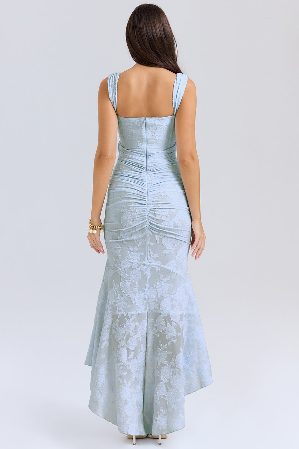 WANWAN - BLOSSOM PRINT MAXI GOWN
