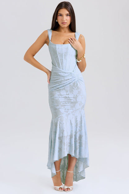 WANWAN - BLOSSOM PRINT MAXI GOWN