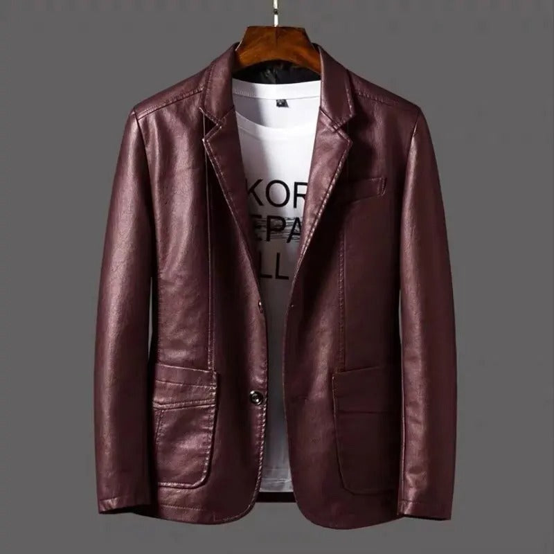Andrea - Genuine Leather Biker Jacket