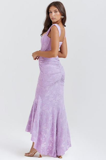 WANWAN - BLOSSOM PRINT MAXI GOWN