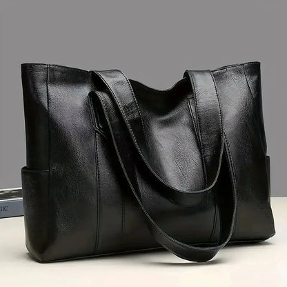 Xanthe - Classic Large Capacity Vegan Tote Bag