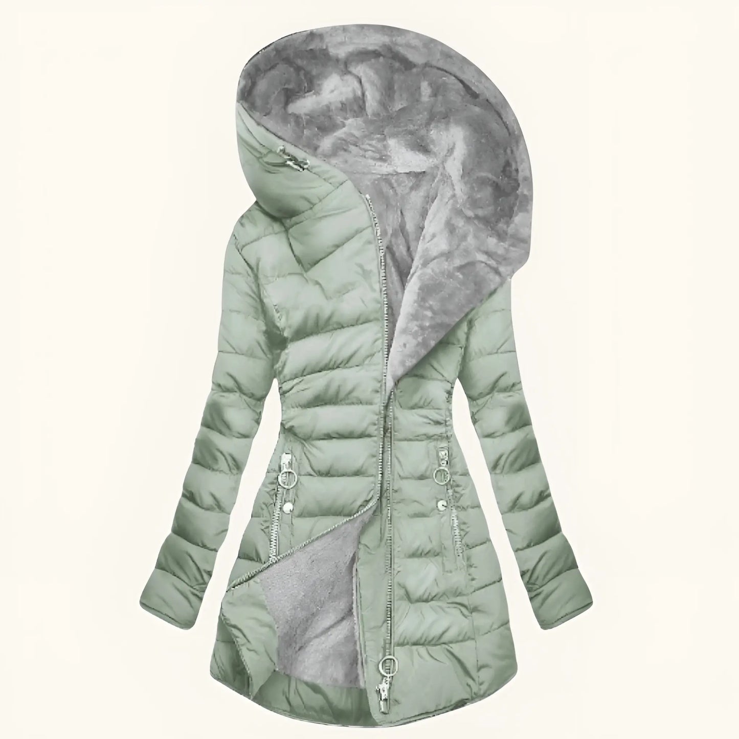 PEBBLES - VELVET SNOWFALL OVERCOAT