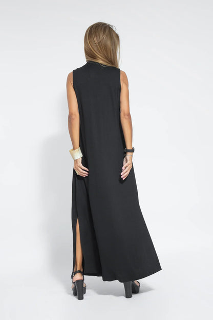 VIVIEN - FIGURE FLATTERING DRESS WITH VEST