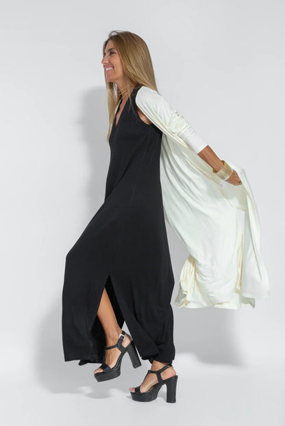 VIVIEN - FIGURE FLATTERING DRESS WITH VEST