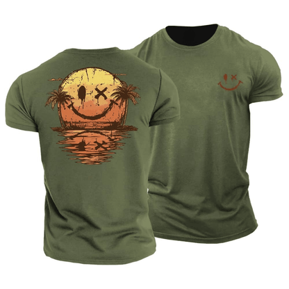 Eli™ - Summer Smiley Sea T-Shirt